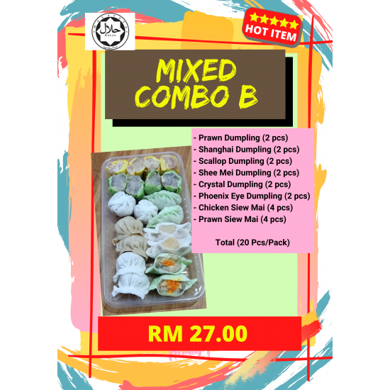 Mixed Combo "B" (Dimsum)