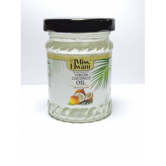 MINYAK KELAPA DARA CREME BRULEE VIRGIN COCONUT OIL MISS ELWANI, 100 ml