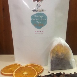 Orange cacao husk tea / Revitalizing Cacao Husk Tea