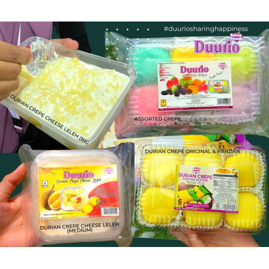 DURIAN CREPE CHEESE LELEH - BIG