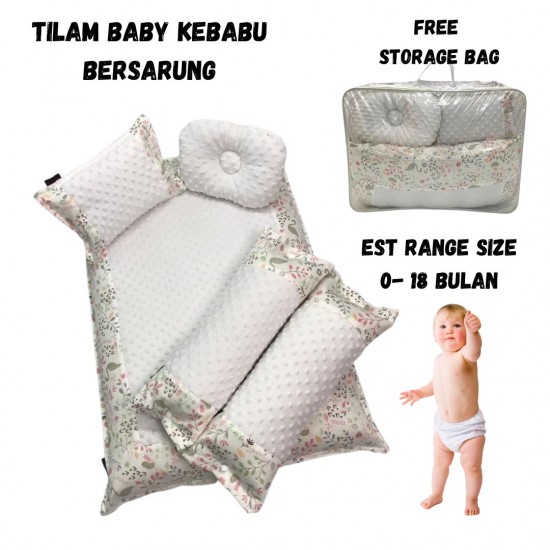 Tilam Baby Kekabu Utk Newborn Sampai 18 Bulan Girl